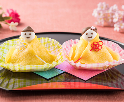 レモンクレープケーキ ひなまつりデコレーション ひなまつりレシピ特集 スプーン印 の三井製糖株式会社